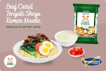 Beef Oxtail Teriyaki Shoyu Ramen Noodle